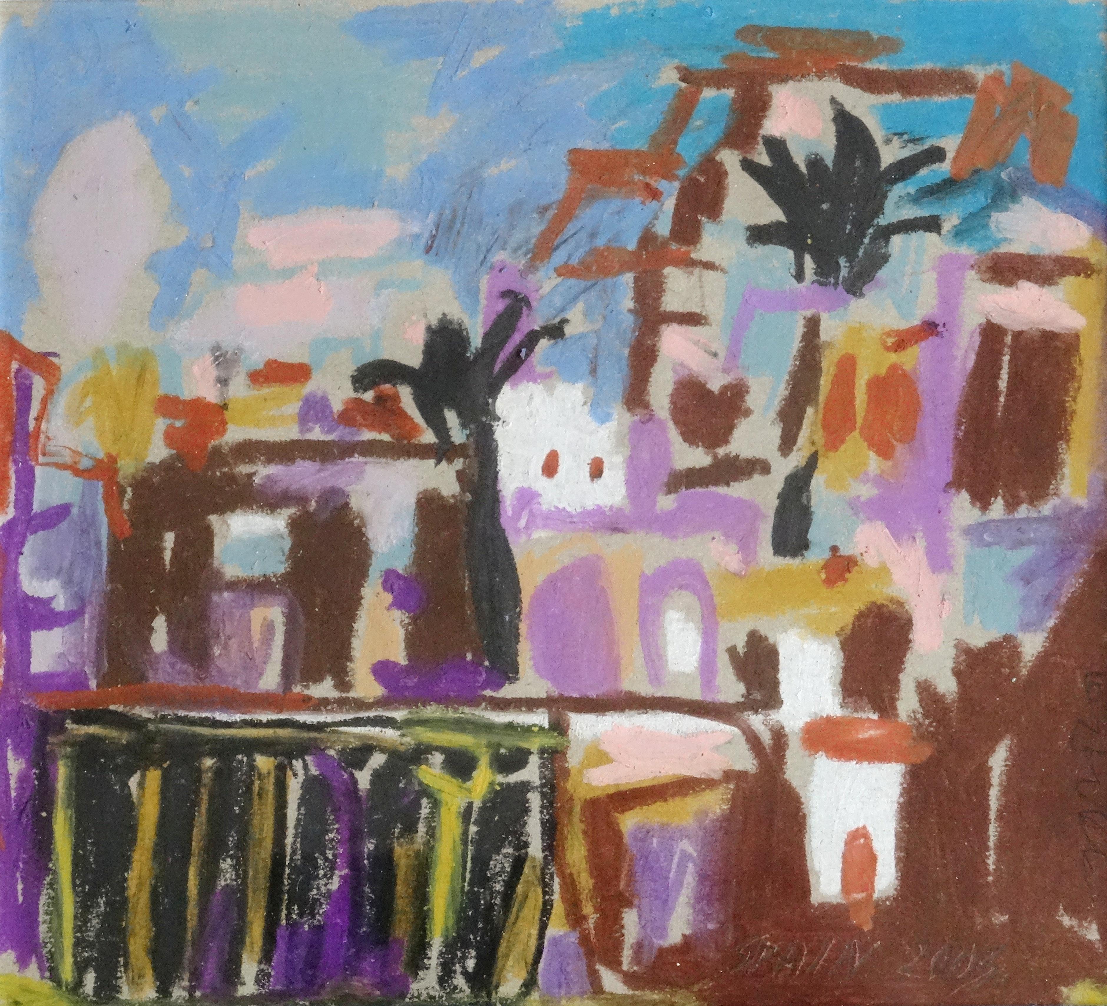 Valencia. 2003, pastel on paper, 17x19 cm