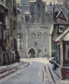 Old City. 1994. Paper, watercolor, 50x37 cm
