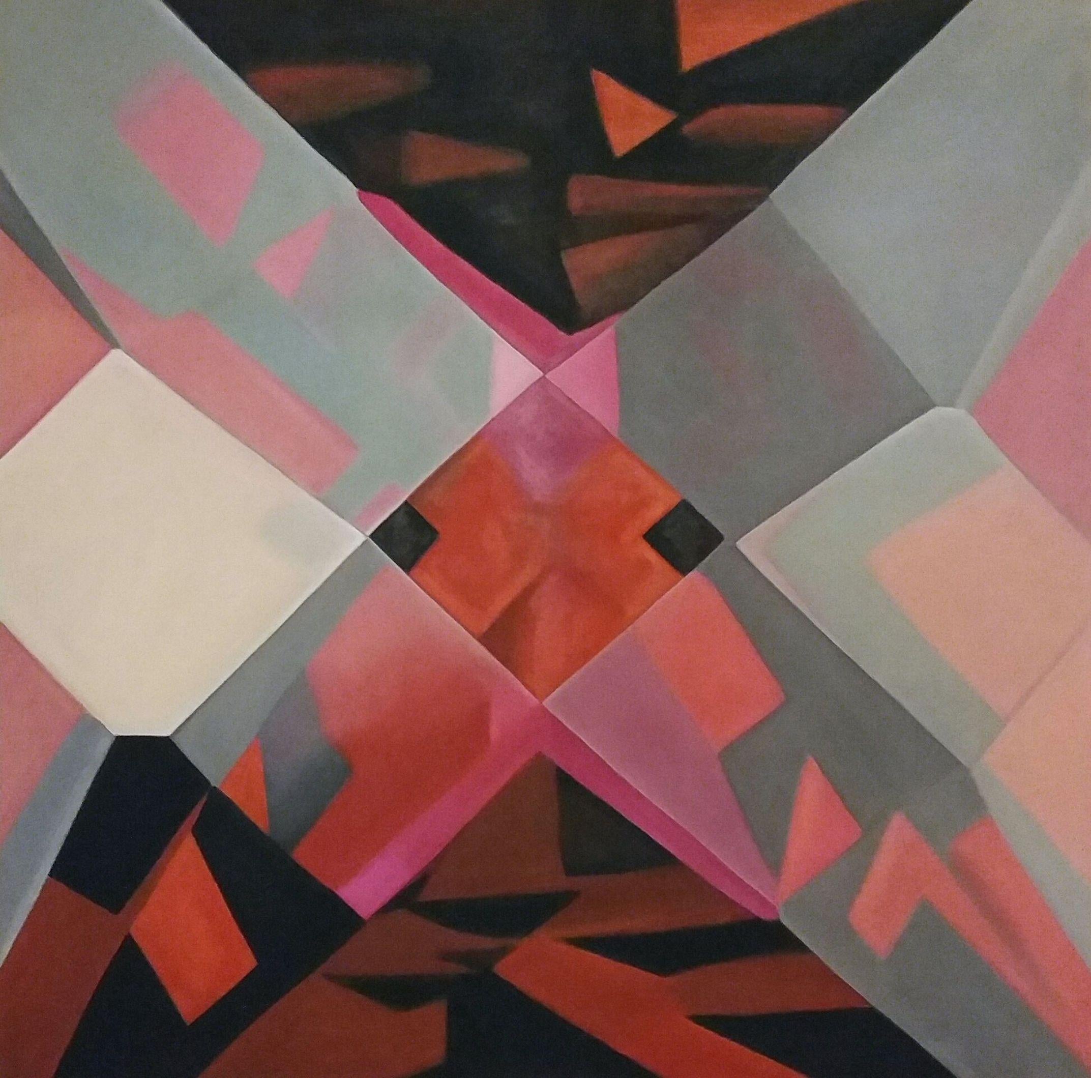 Ruby. 2014, oil on canvas 130 x 130 cm