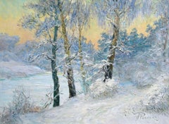 Winter. Oil on canvas, 60x80 cm