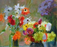 Autumn flowers. 2009. Oil on canvas, 54x65 cm