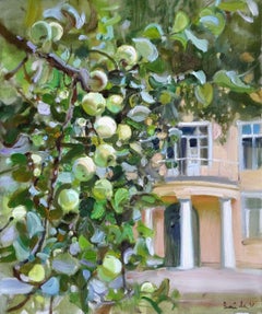 Apple tree. 2018. Oil on canvas, 60x50 cm