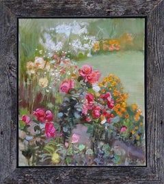 In the garden. 2018, oil on canvas, 53x45 cm