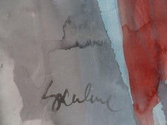 Walk. Paper, watercolor, 102x73 cm