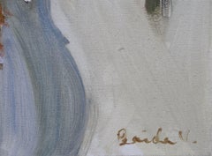 Flieder Lila. 2018. Öl auf Leinwand, 50x40 cm