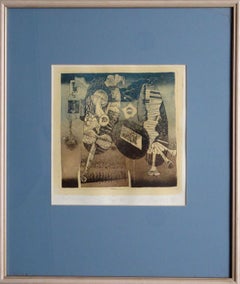 Nocturne. II / XIII, 1994. Paper, etching, 25x24 cm