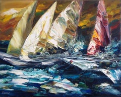 Waves. 2009, oil on canvas, 65x81 cm