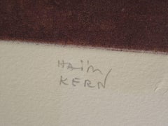 Composition. 43/60. 1985. Paper, lithography, 40x30 cm