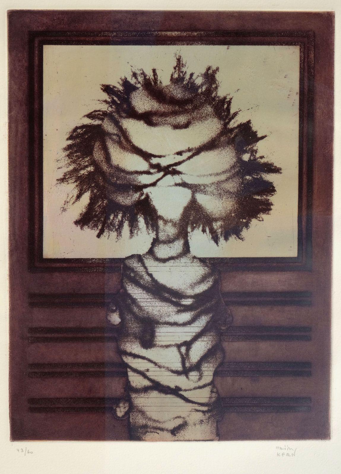 Composition. 43/60. 1985. Paper, lithography, 40x30 cm