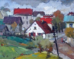 Used Cityscape. 1958, oil on canvas, 47x58 cm