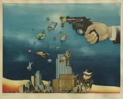 XXX. 43/100., 1985. Paper, lithography, 38x49 cm