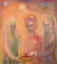 South. 1993, oil on canvas, 60 x 55 cm