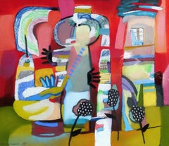 Picnic. 1999, paper, pastel, 28.5x33 cm