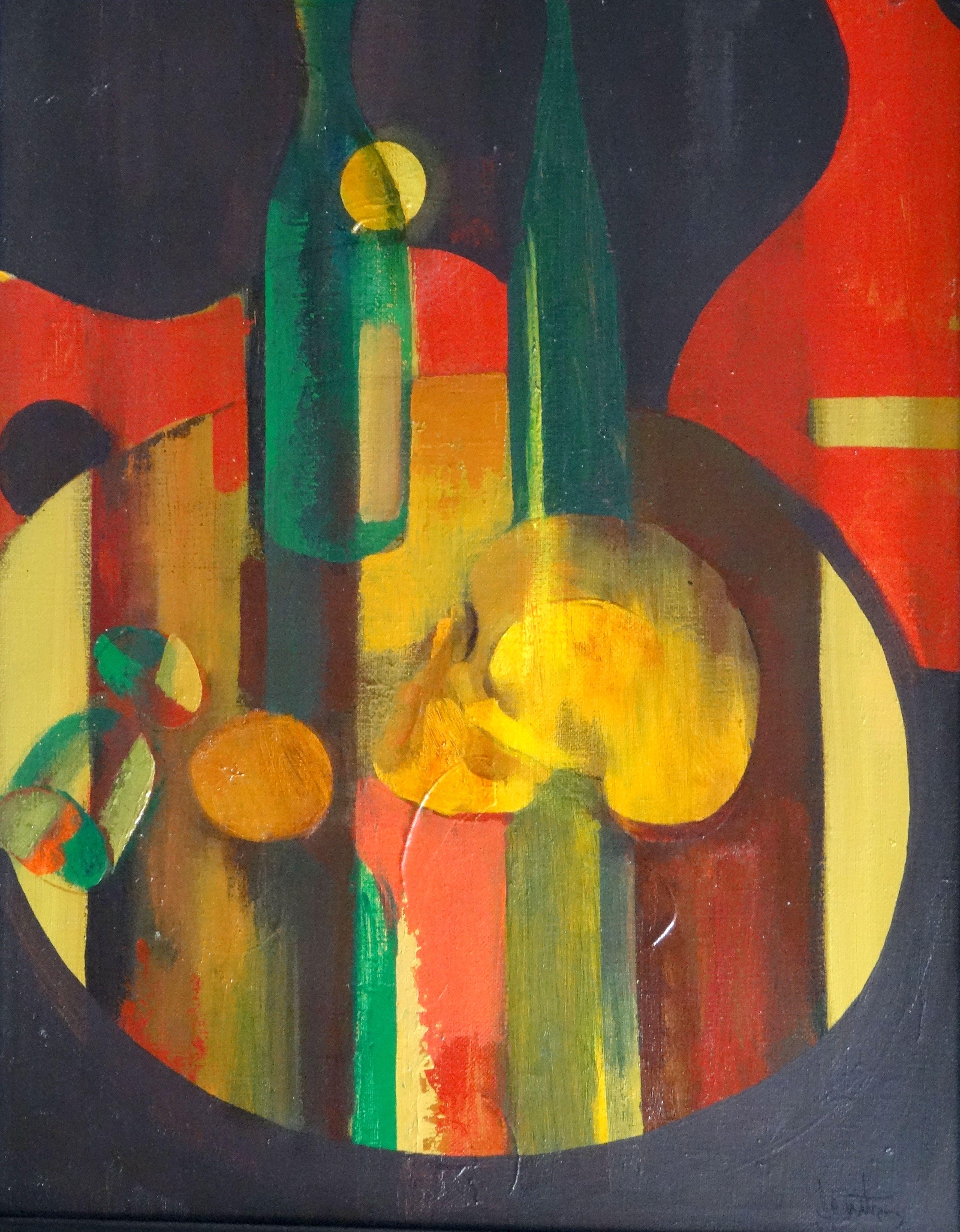 Vanita, 1995, Öl auf Leinwand, 57x69 cm