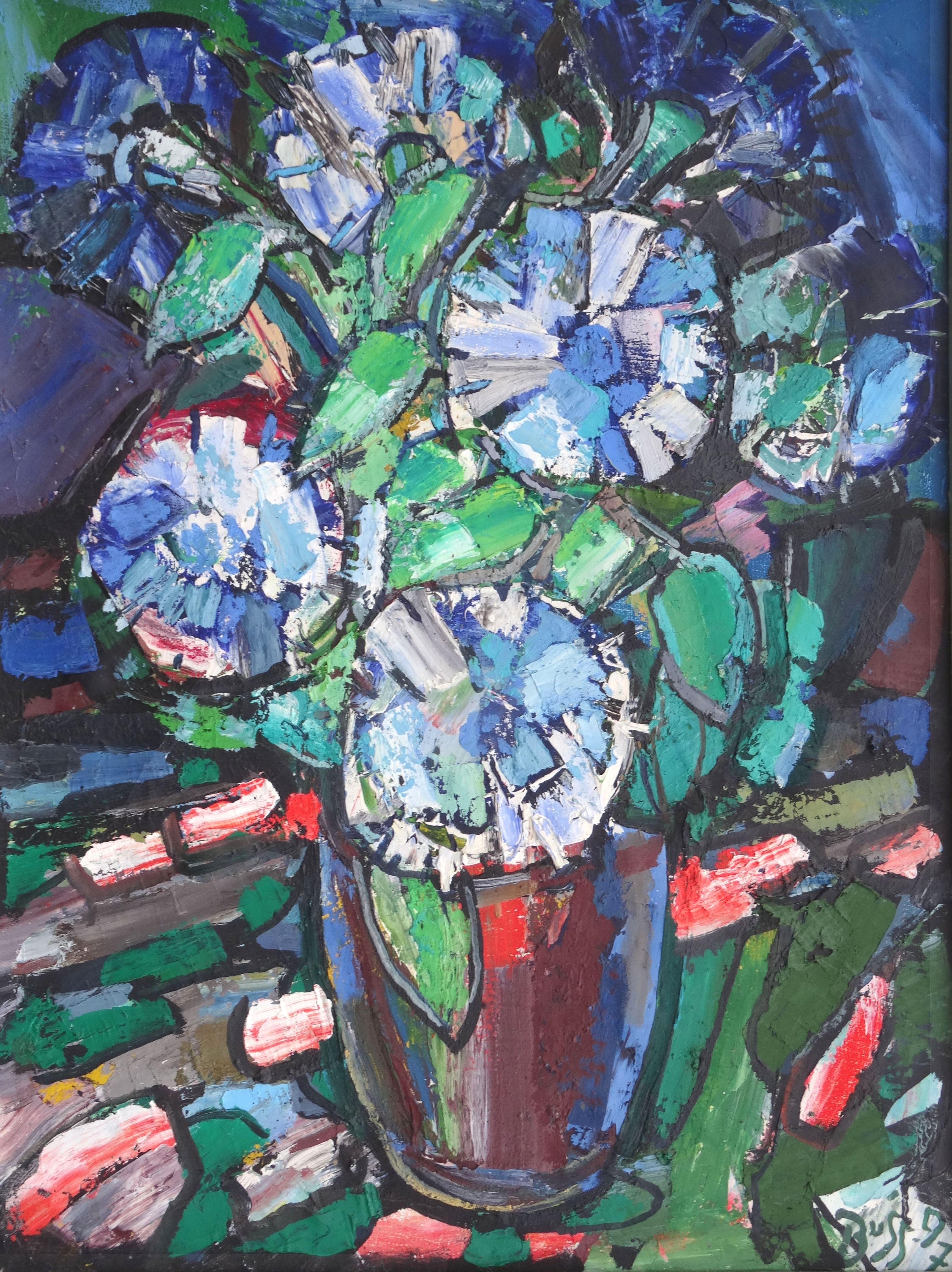 Flowers. 1997. Oil on canvas, 60x45 cm