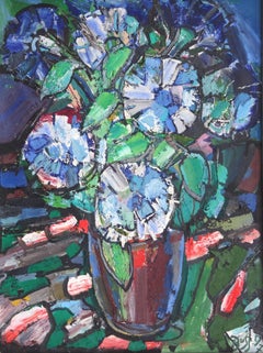 Flowers. 1997. Huile sur toile, 60 x45 cm