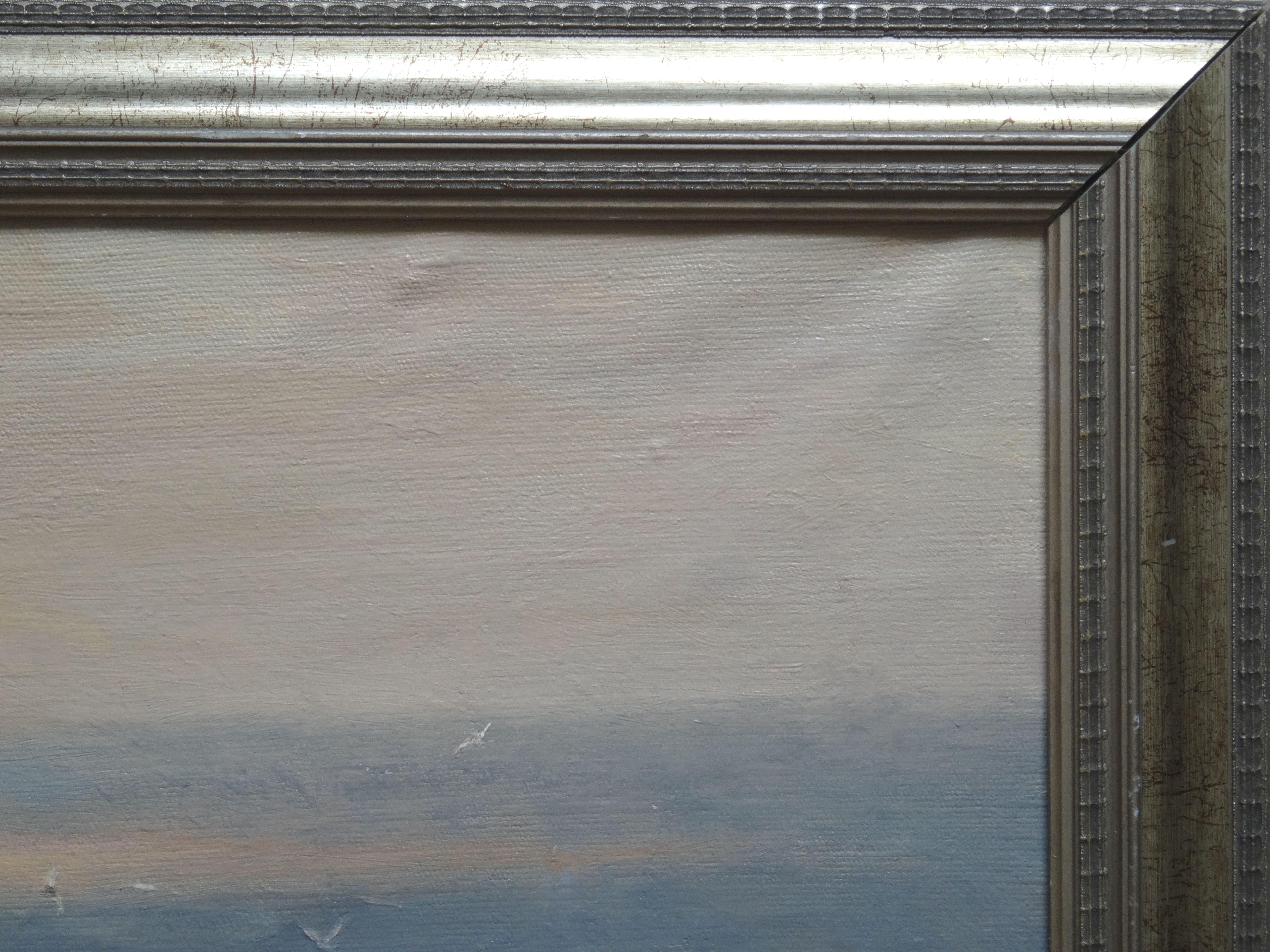 Costa del mare. 1958, tela, olio, 50x70 cm in vendita 1