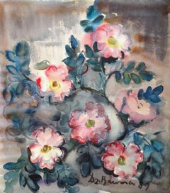 Rosehip. 1989. Paper, watercolor, 44x38 cm