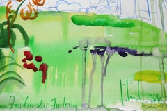 Tuileries Garden Paris. 2010. Watercolor on paper, 38x50 cm