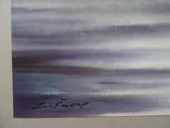 After the rain. 2019. Watercolor, paper, 89 x 60 cm