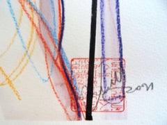 Good morning. Nude drawing. 2021. Paper, mixed media, 70x48 cm