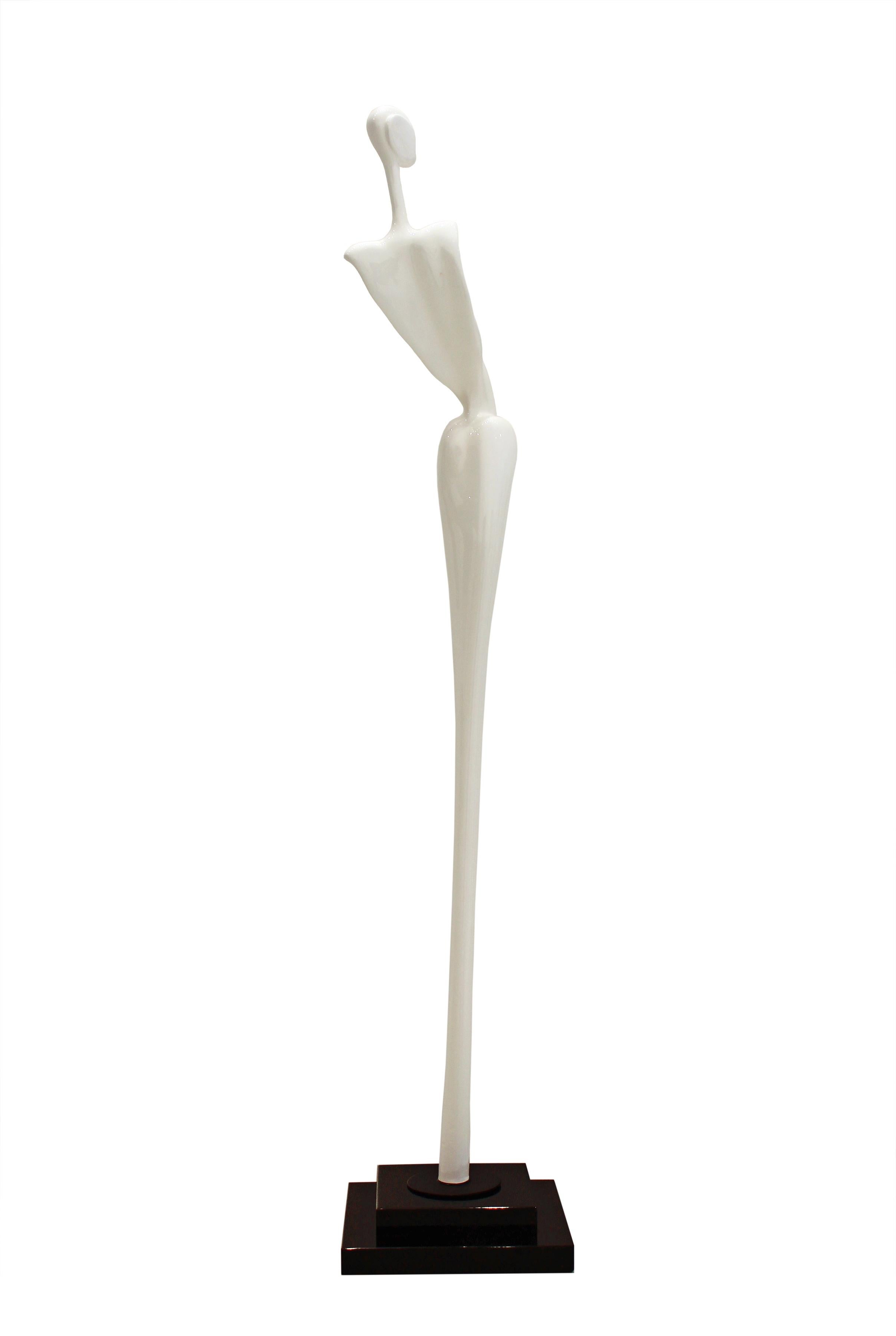 New York[White], Bronze - Sculpture by Paul Braslow