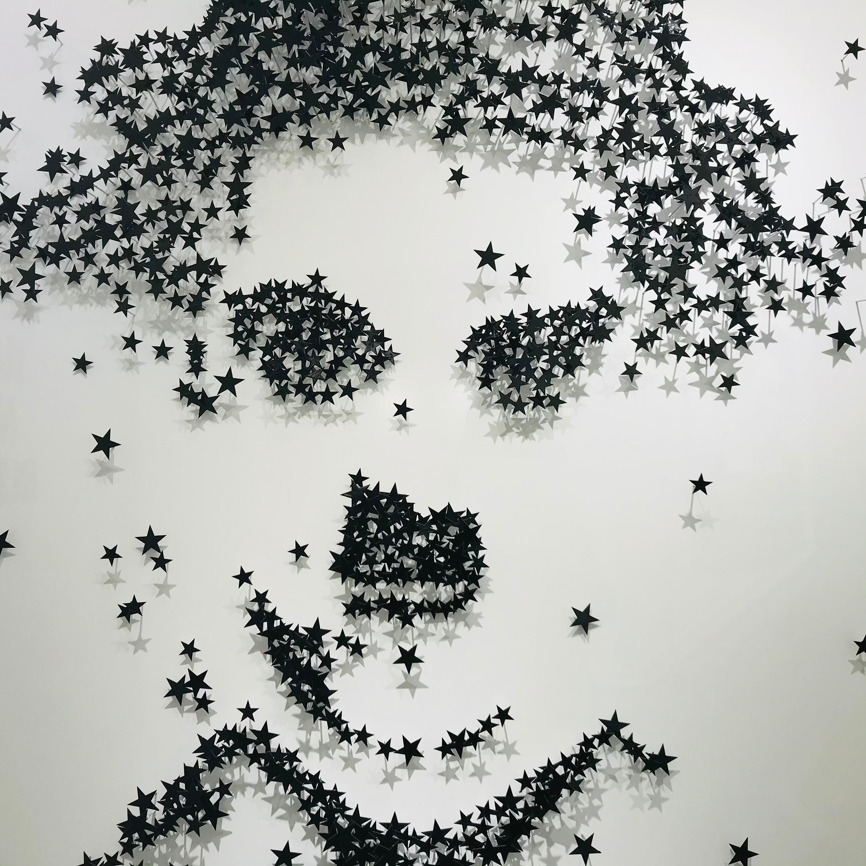 Charlie Chaplin, scultura da parete in metallo misto 3D - Mixed Media Art Contemporaneo di Joel Amit