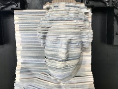 Venus De Monfils, Magazines, Wood and Spray Paint