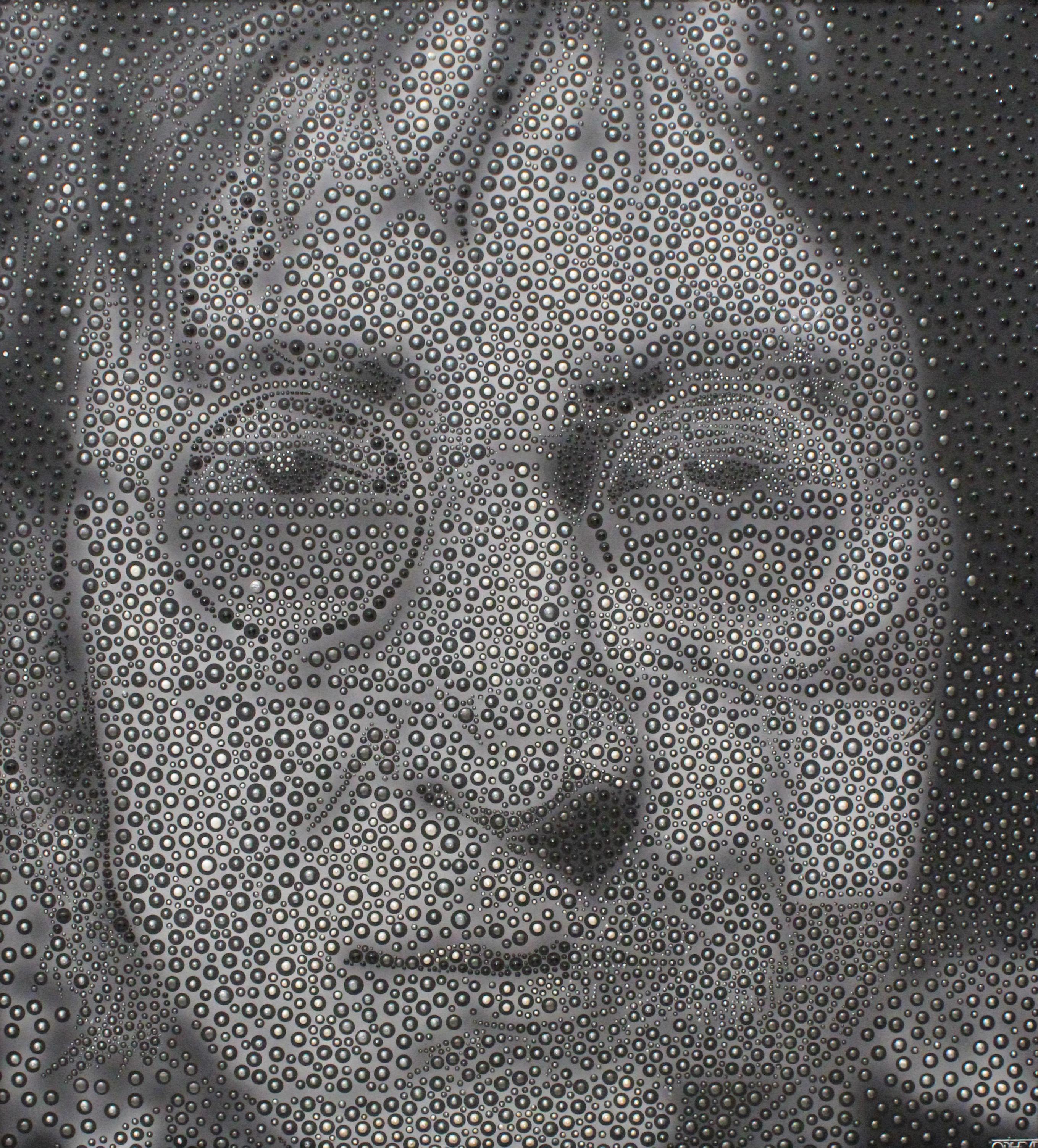 John Lennon, Acrylic on Canvas - Mixed Media Art by Ophear 
