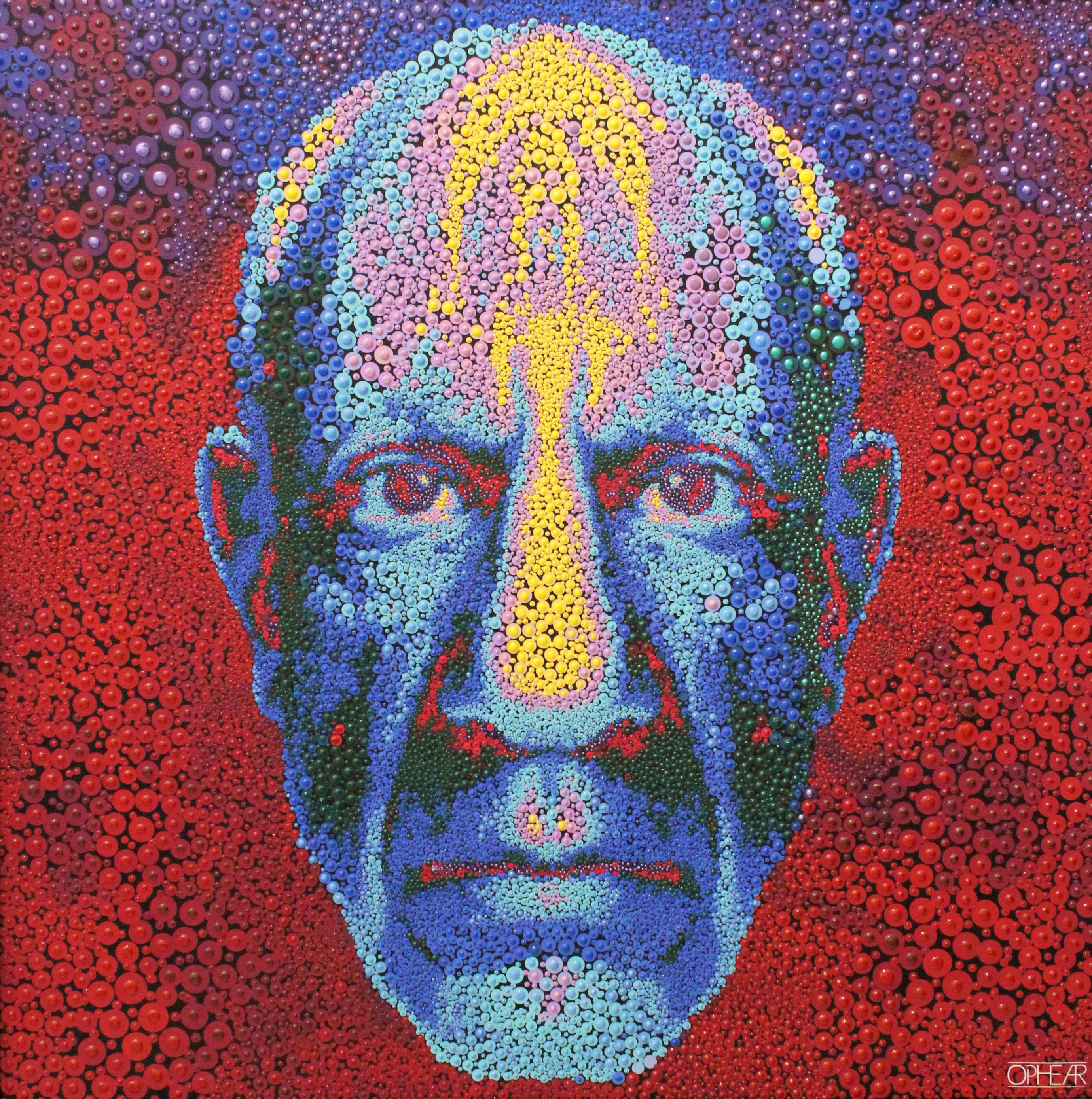 Picasso Picasso, Acryl auf Leinwand – Mixed Media Art von Ophear 