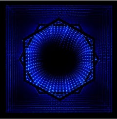 Hexágono, Escultura Espejo LED