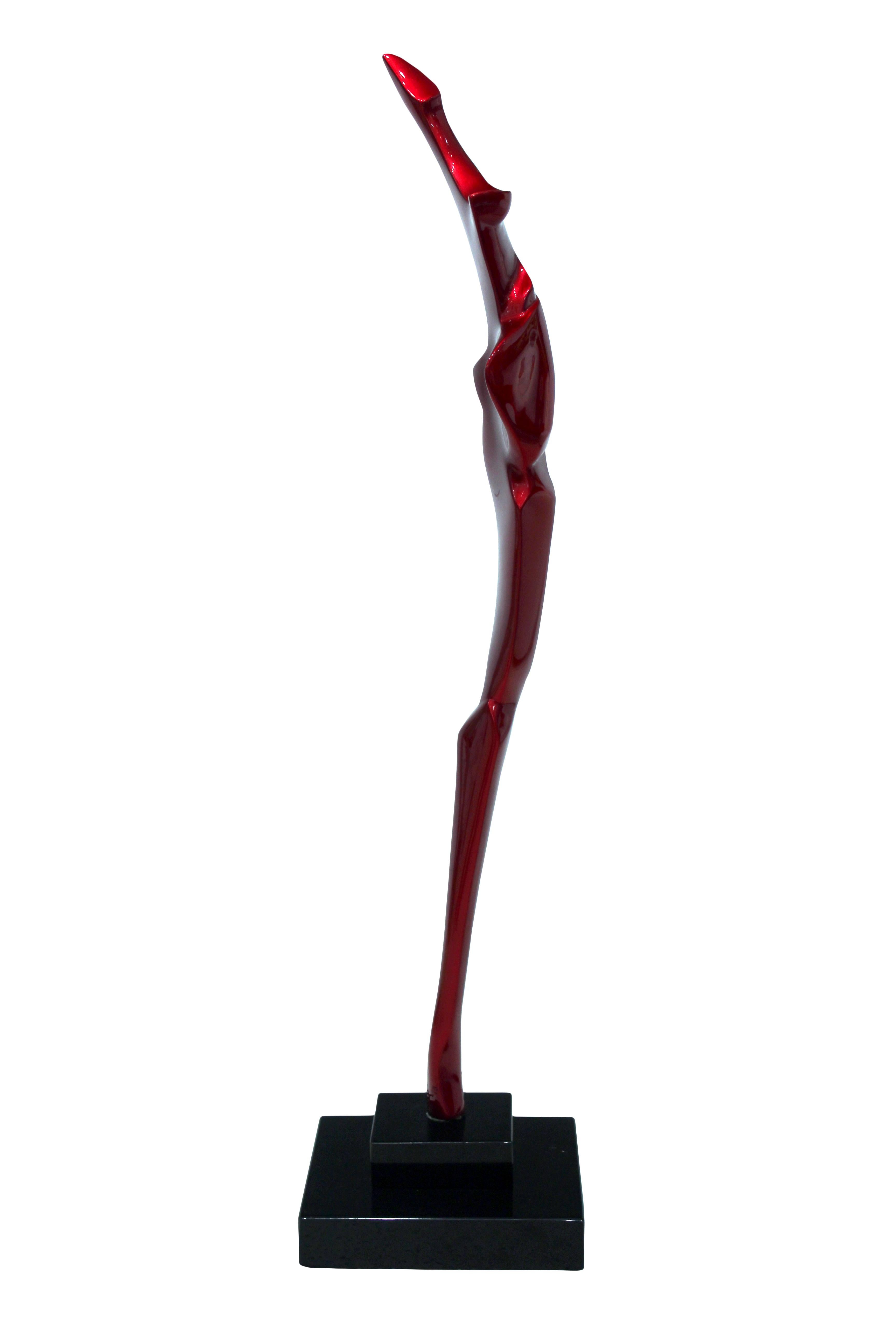 Paul Braslow Abstract Sculpture - Creation-Female, Bronze