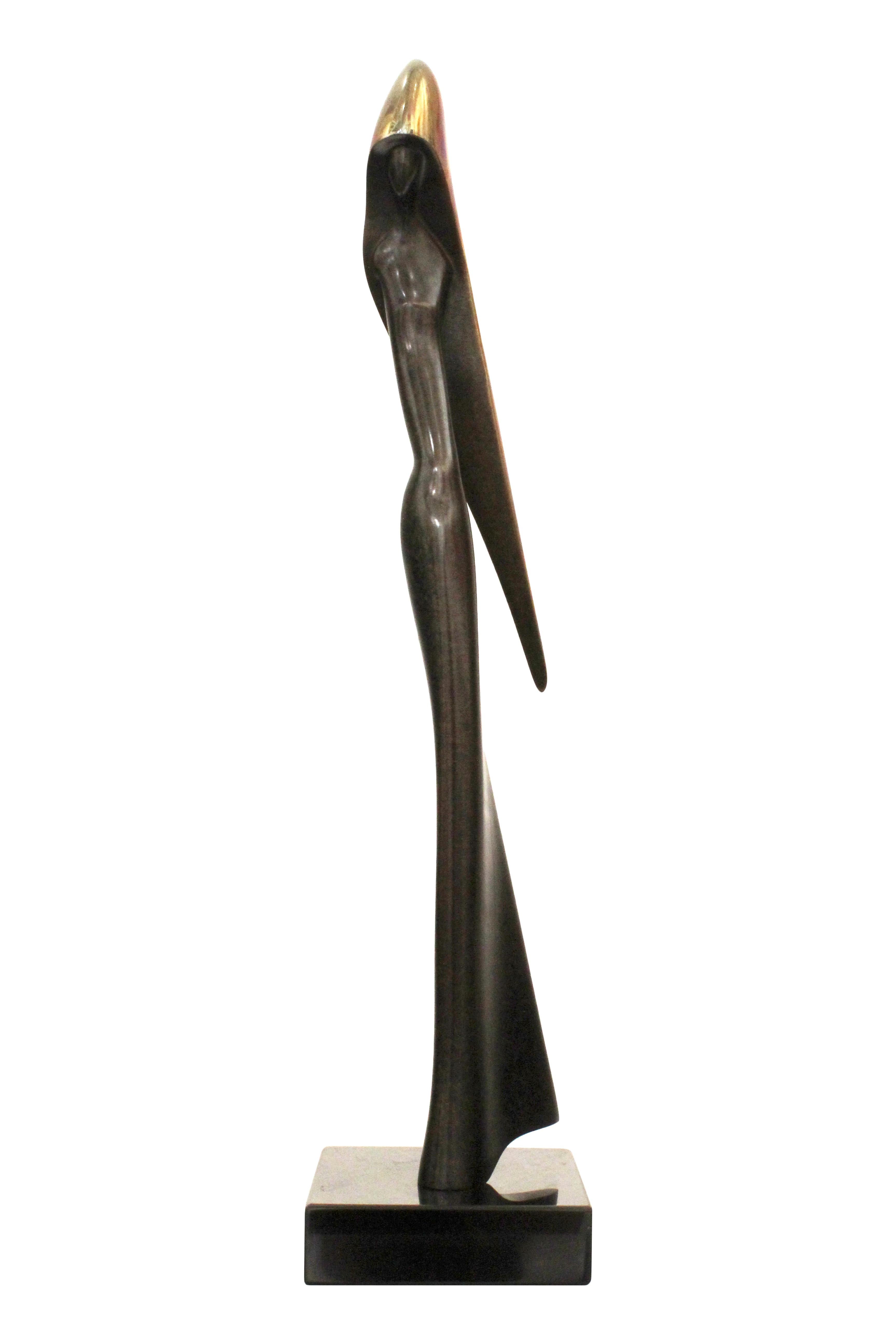 Figurative Sculpture Paul Braslow - Jasmine, bronze