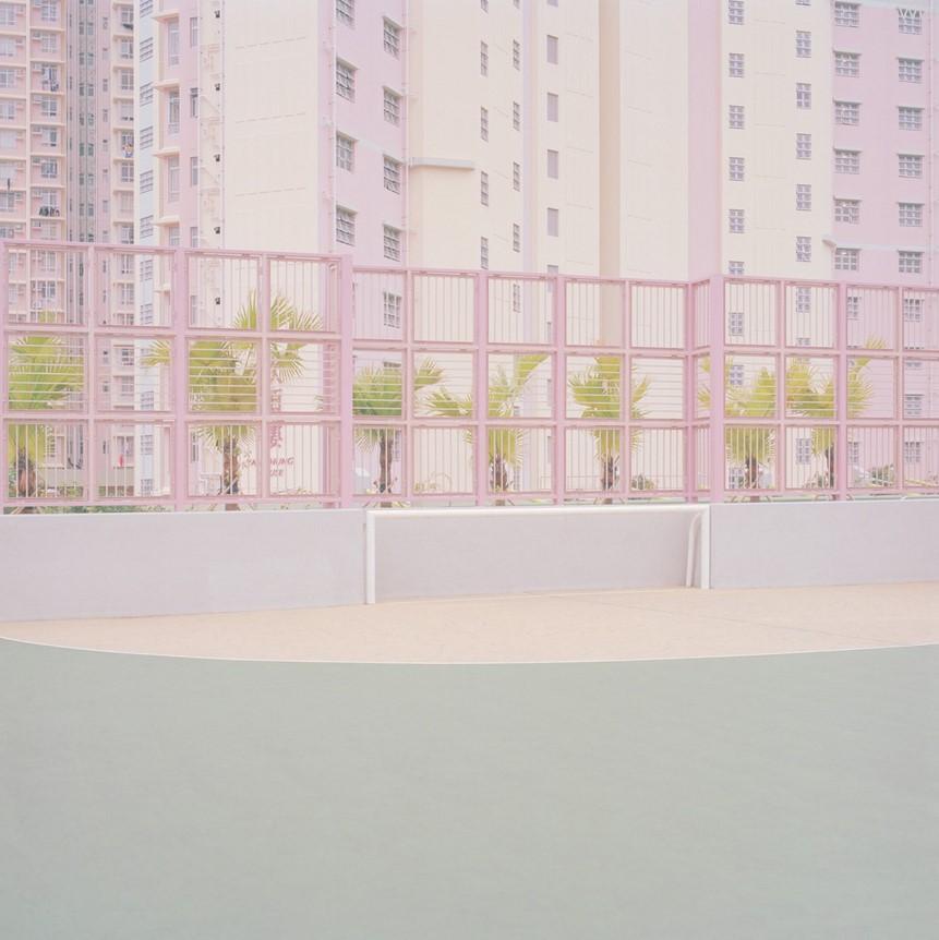 Ward Roberts Color Photograph - courts 01