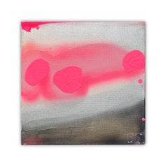 „Little Pink Clouds II“ Acryl auf Leinwand von Brad Fisher, REP von Tuleste Factory
