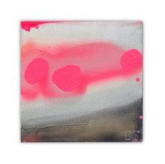 "Pequeñas nubes rosas II" Acrílico sobre lienzo Pintura abstracta de Brad Fisher