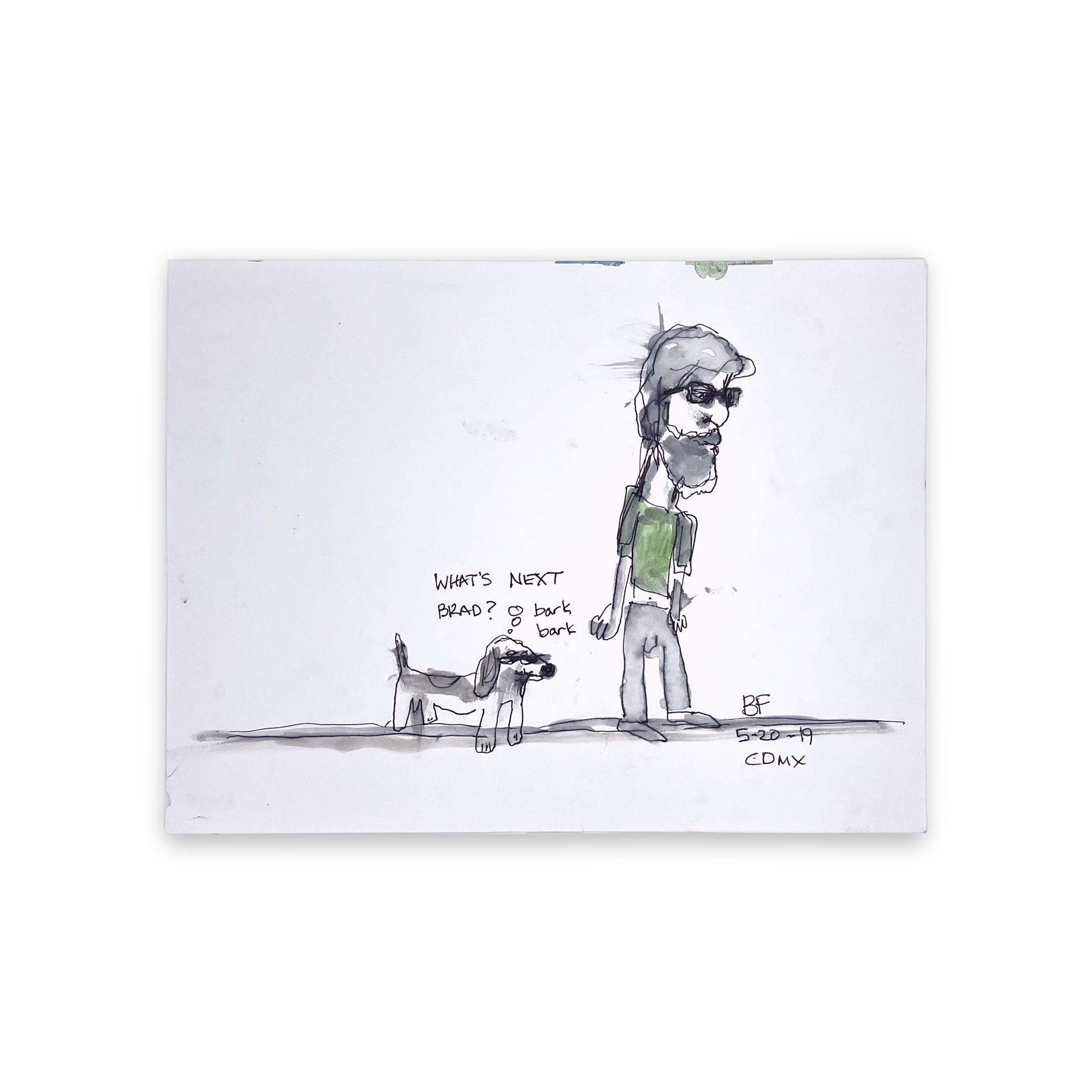 Representado por la Fábrica Tuleste

¿Qué sigue, Brad?, 2019

Tinta y acuarela japonesa sobre papel del artista Brad Fisher. Sin enmarcar.

9 x 12 pulgadas

Los gastos de envío no están incluidos. Consulte nuestra política de envíos. Póngase en