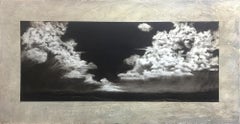Peinture à l'huile sur panneau « On the Horizon » de Marc Barker