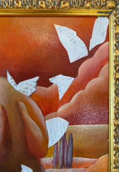 'Mito di Firenze, '  by Nathan Lee, Mixed Media Painting