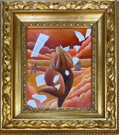 „Mito di Firenze“  von Nathan Lee, Gemälde in Mischtechnik 