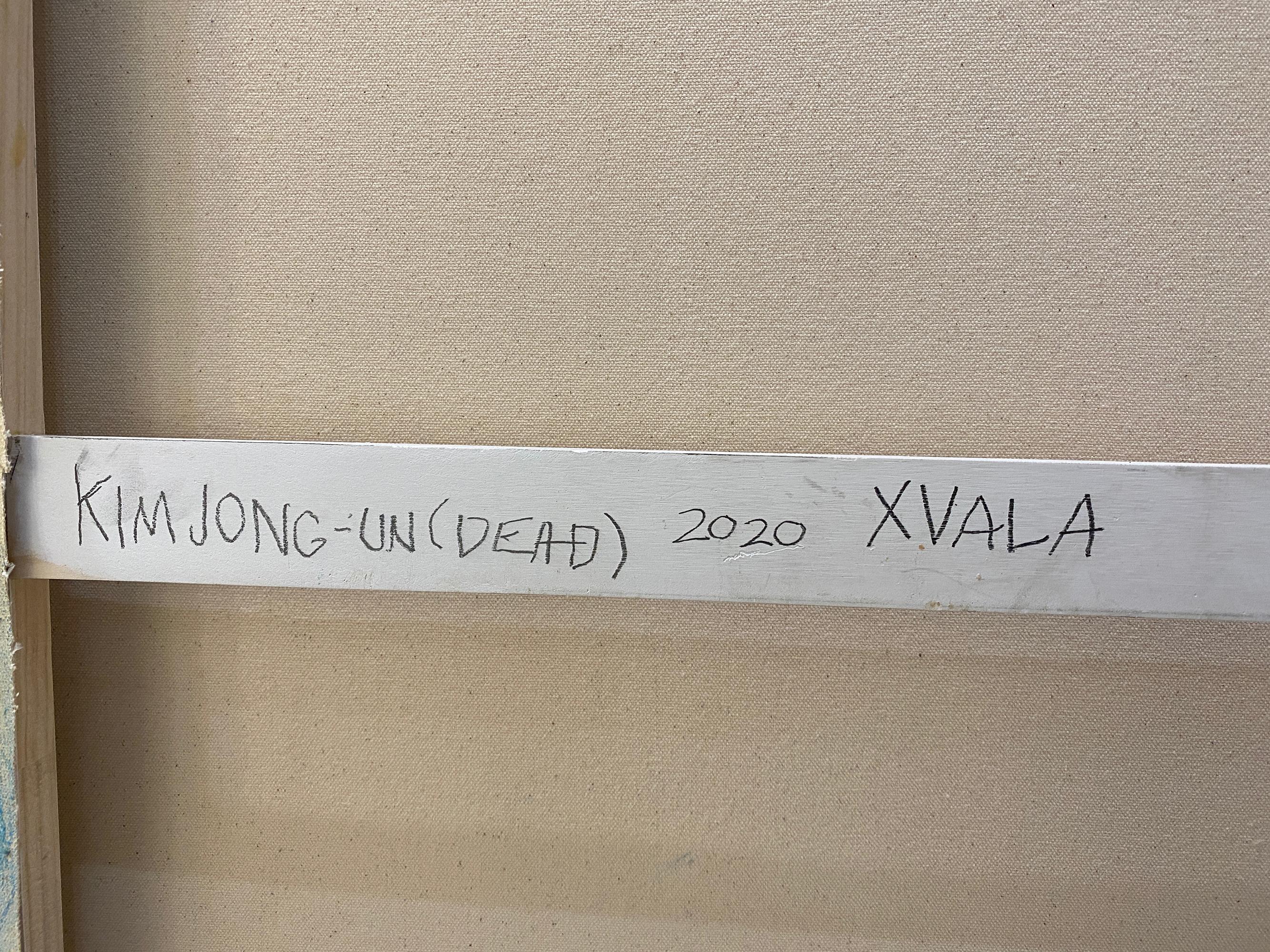 Kim Jong Un: Edición Zombificada, ' Técnica mixta de XVALA en venta 4