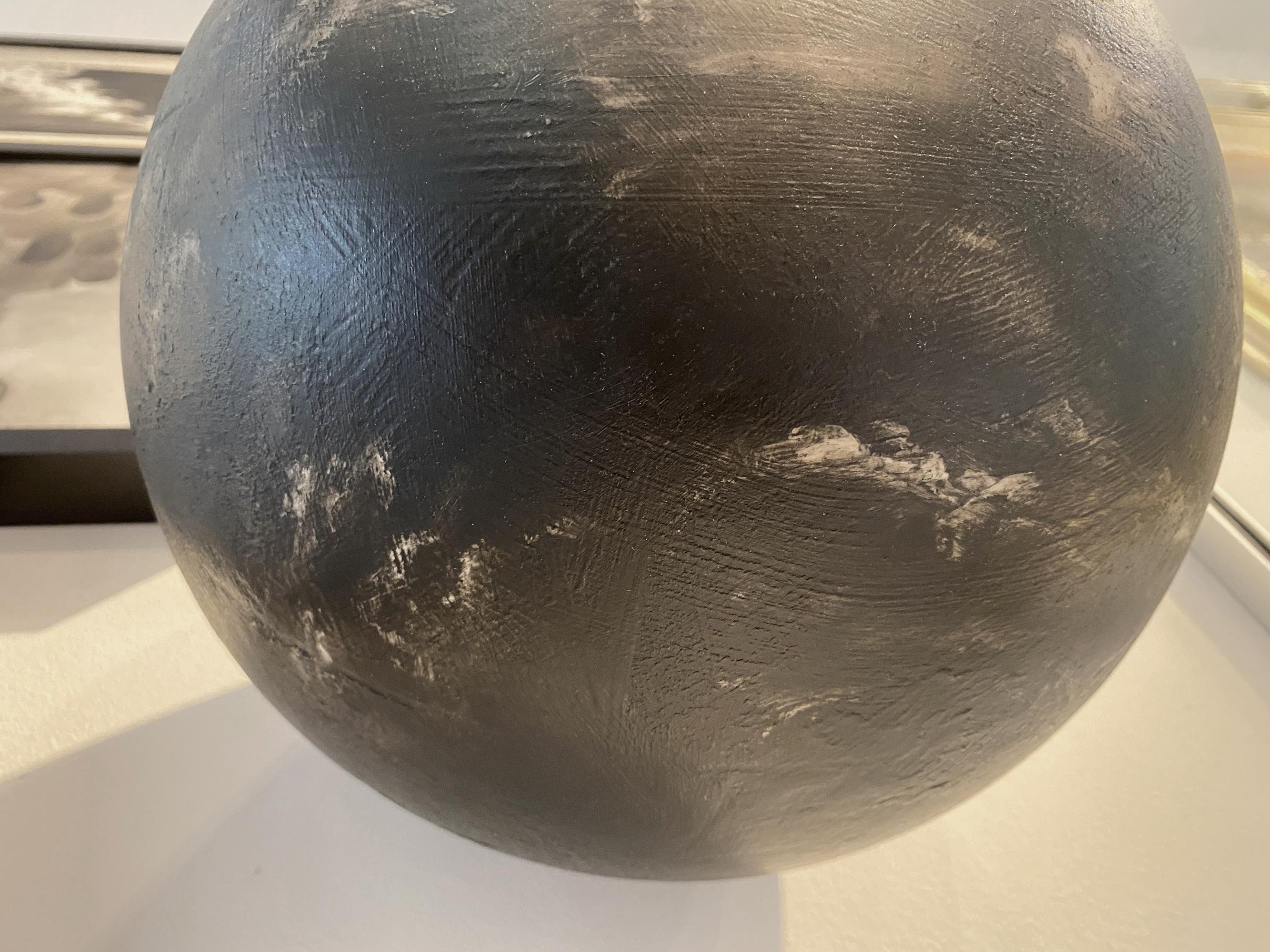 'Firmament' by Marc Barker, Oil Painting on Sphere For Sale 2
