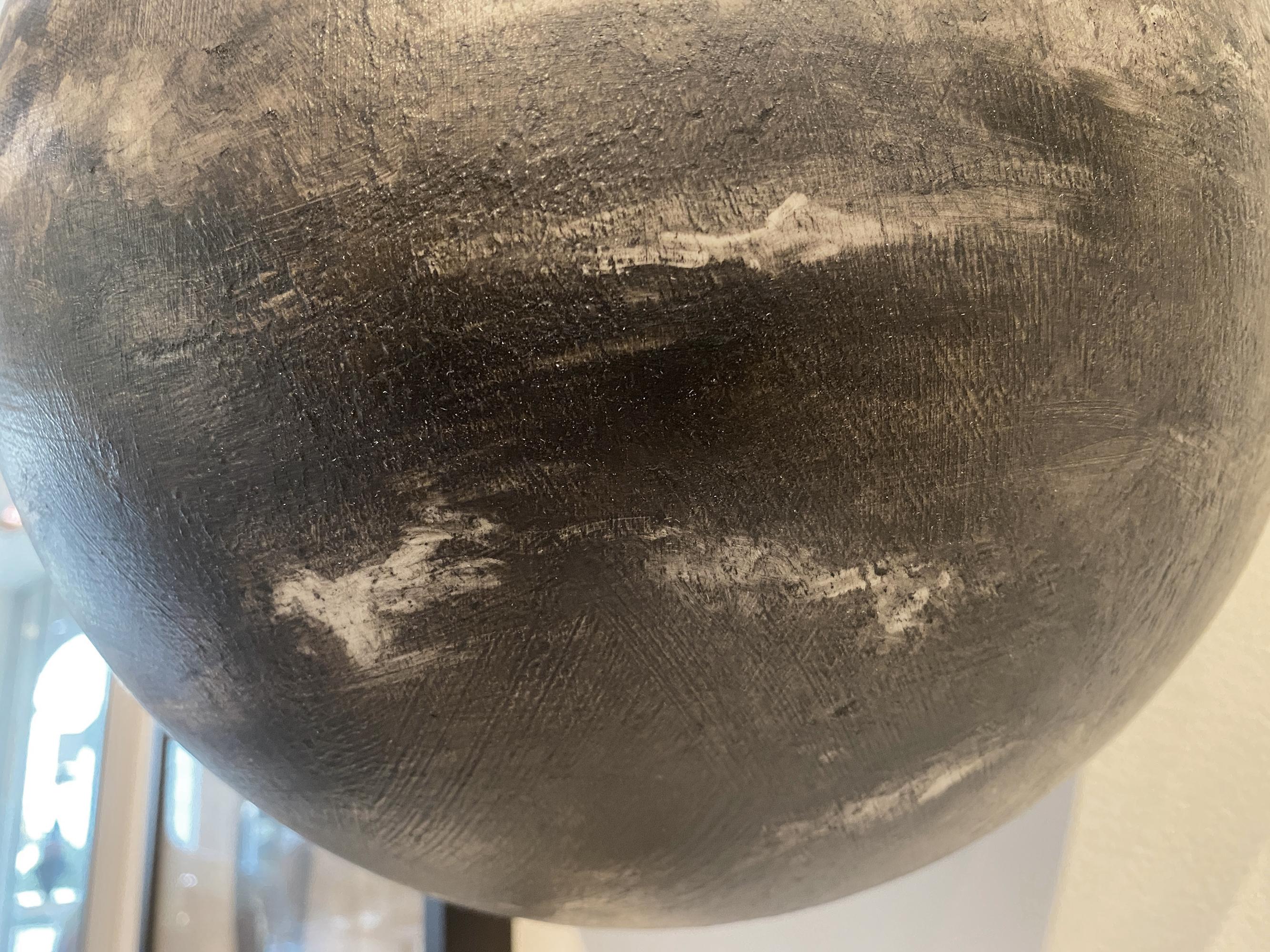 'Firmament' by Marc Barker, Oil Painting on Sphere For Sale 3