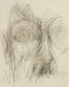 Vintage 'Eyes, ' by Alberto Giacometti, Lithograph Print