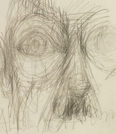 'Eyes, ' by Alberto Giacometti, Lithograph Print