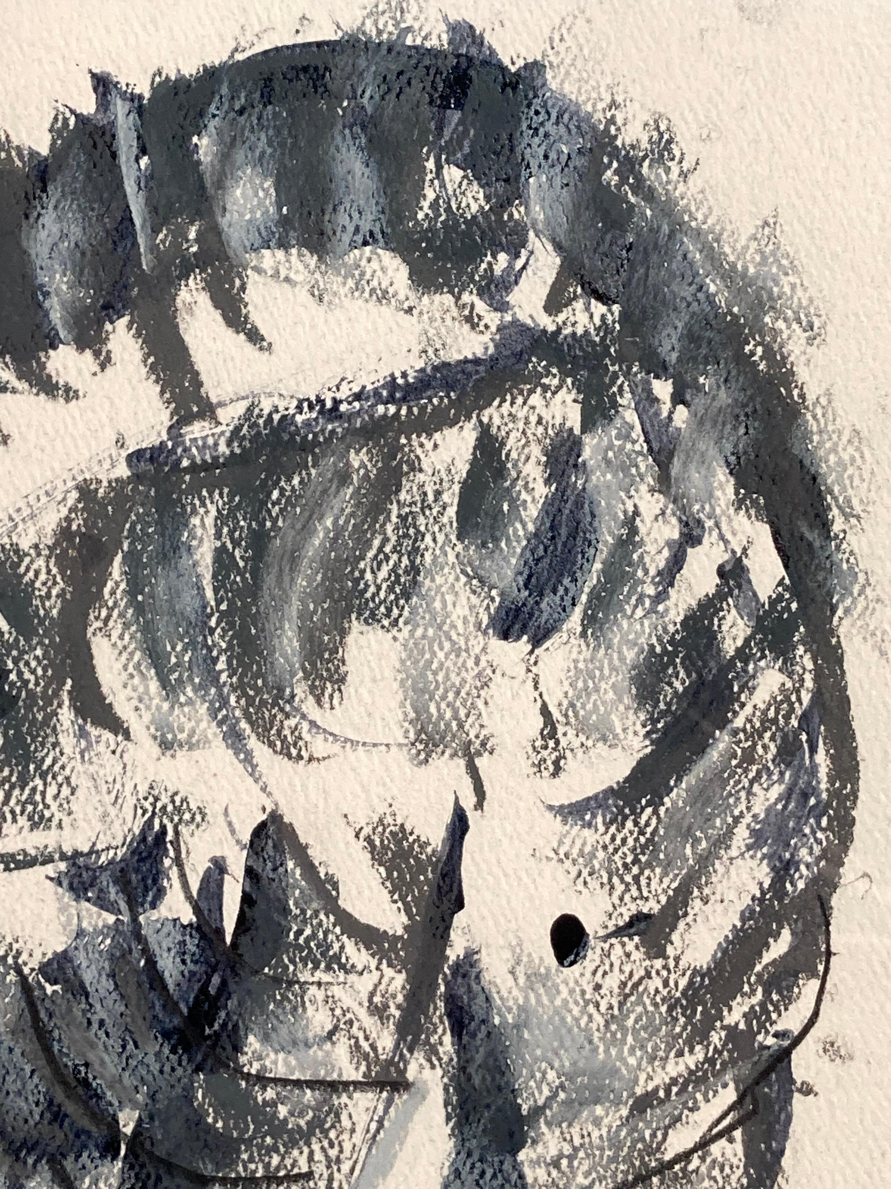 abstract cat drawing