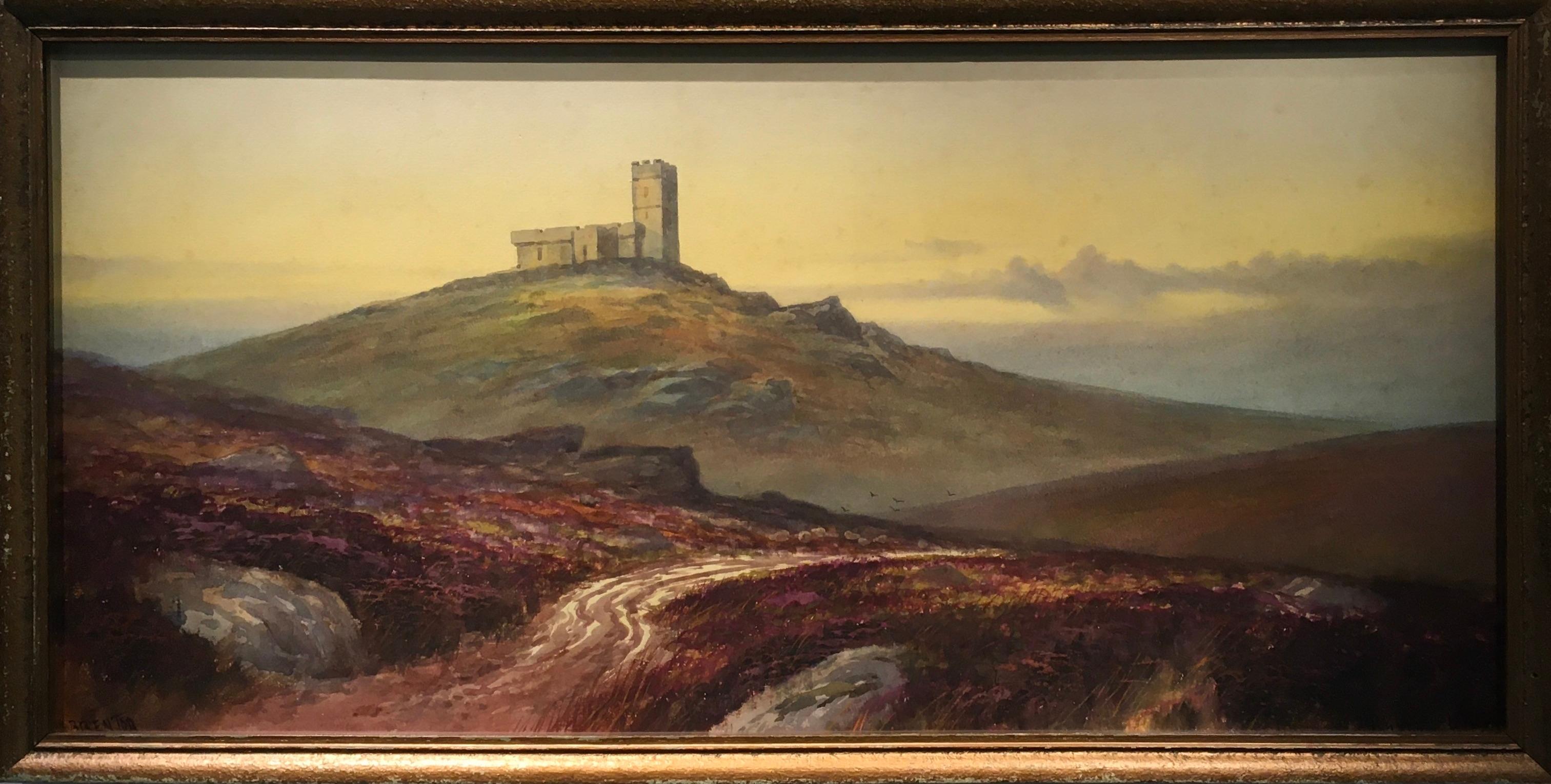 Brentor", di Andrew Douglas, Pittura ad acquerello
