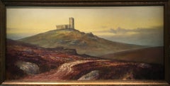 „Brentor“, von Andrew Douglas, Aquarellmalerei