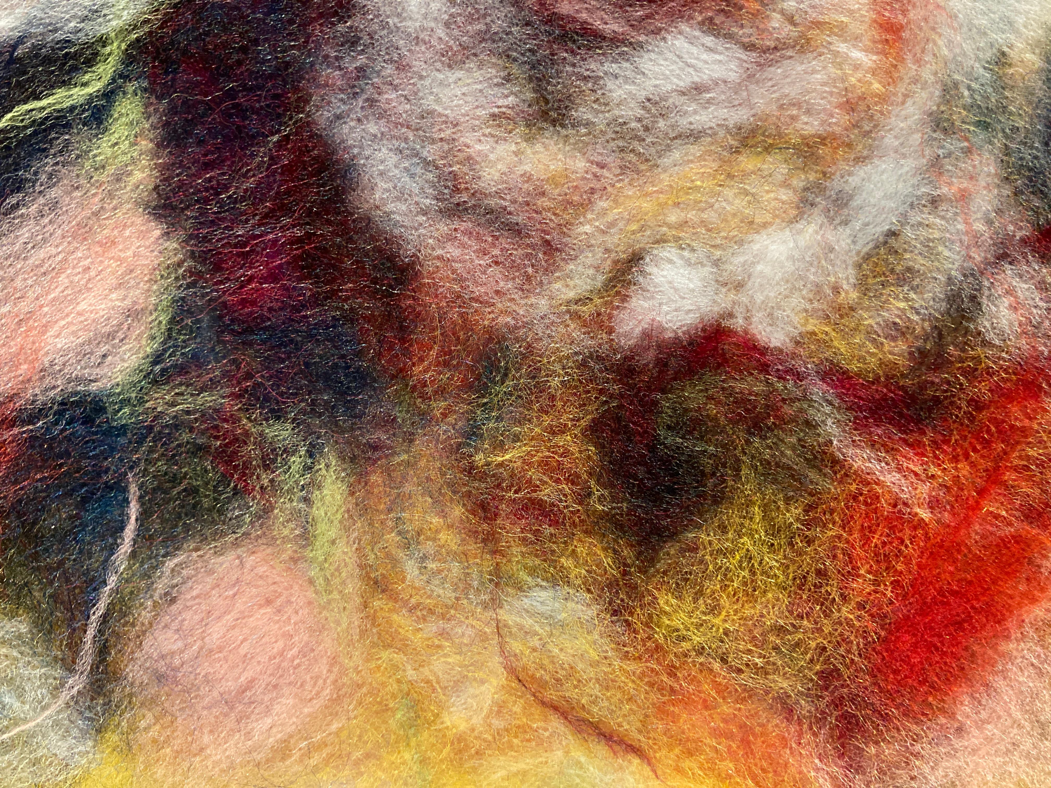 'Morning Walk' by Alyona Kostina, Mixed Media For Sale 1