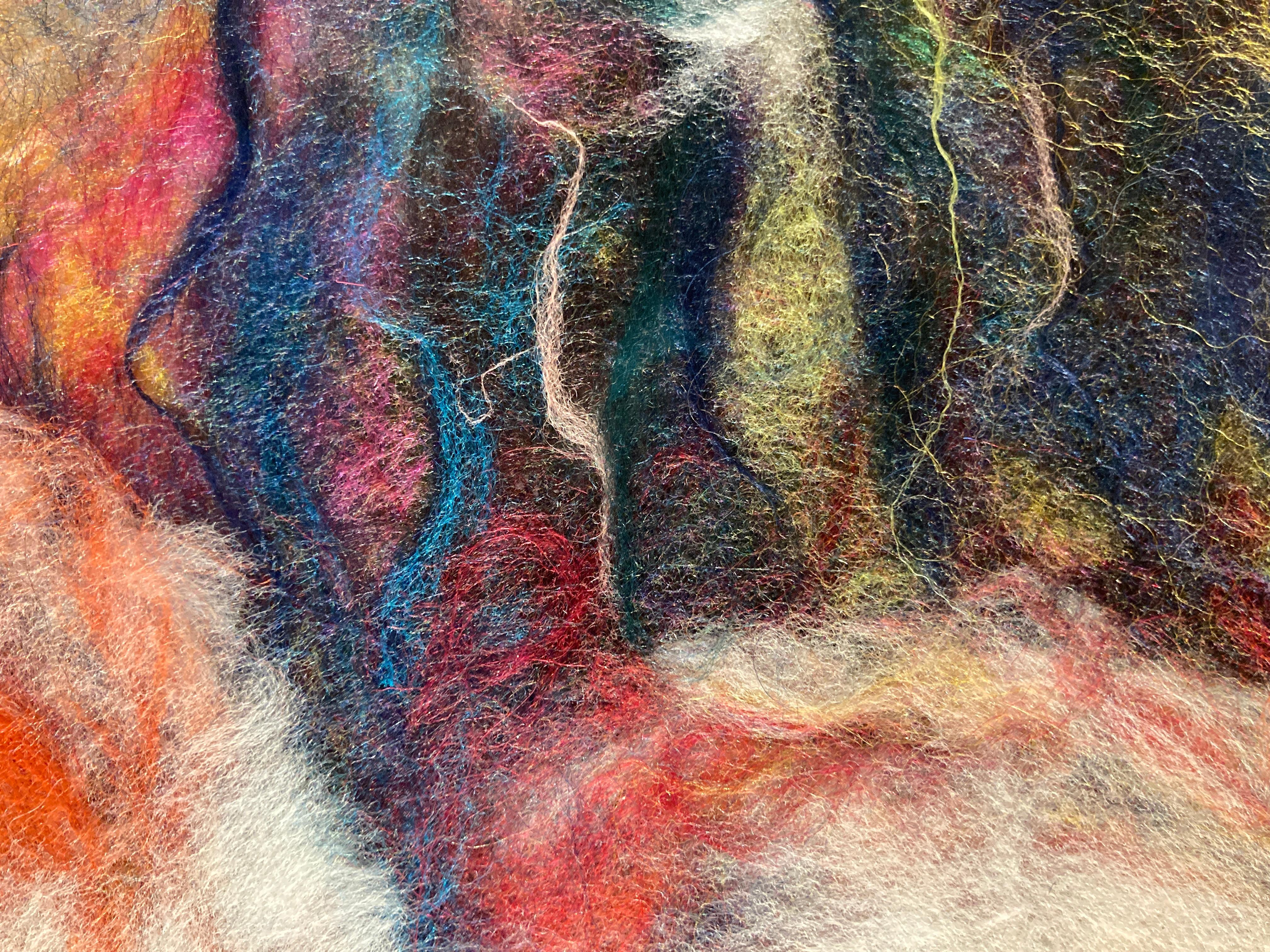 'Morning Walk' by Alyona Kostina, Mixed Media For Sale 4